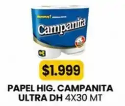 Autoservicio Capo Ampanita papel hig. ultra dh oferta