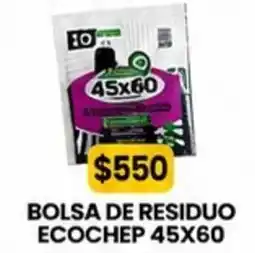 Autoservicio Capo 45x60 ecochep bolsa de residuo oferta