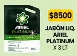 Autoservicio Capo Ariel platinum jabón liq. oferta