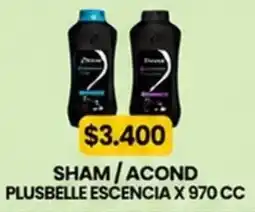 Autoservicio Capo Plusbelle escencia sham/acond oferta