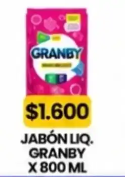 Autoservicio Capo Granby jabón liq. oferta