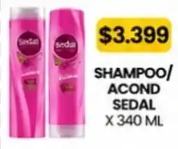 Autoservicio Capo Sedal shampoo/ acond oferta