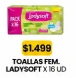 Autoservicio Capo Ladysoft toallas fem. oferta