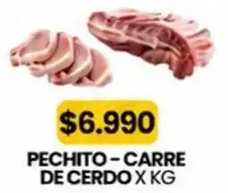 Autoservicio Capo Pechito-carre de cerdo oferta