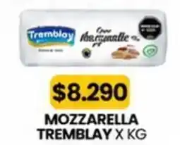 Autoservicio Capo Tremblay mozzarella oferta