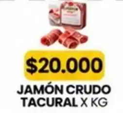 Autoservicio Capo Tacural jamón crudo oferta