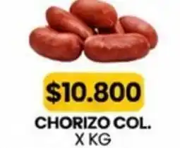 Autoservicio Capo Chorizo col. oferta