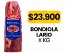 Autoservicio Capo Lario bondiola oferta