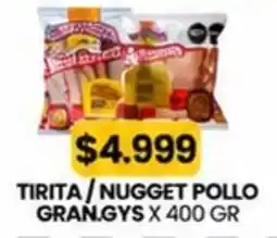 Autoservicio Capo Tirita/nugget pollo gran gys oferta