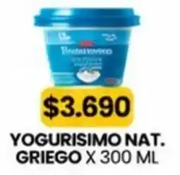 Autoservicio Capo Yogurisimo nat. griego oferta