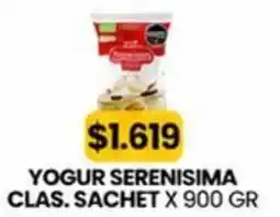 Autoservicio Capo La serenisima yogur clas. sachet oferta