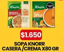 Autoservicio Capo Knorr sopa casera/crema oferta