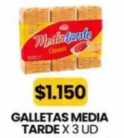 Autoservicio Capo Media tarde galletas oferta