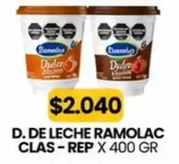 Autoservicio Capo Ramolac D. de leche clas-rep oferta