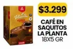 Autoservicio Capo La planta café en saquitos oferta