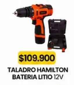 Autoservicio Capo Hamilton taladro bateria litio oferta