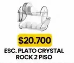 Autoservicio Capo Esc. plato crystal rock 2 piso oferta