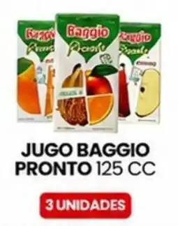 Autoservicio Capo Baggio pronto jugo oferta