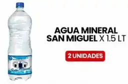 Autoservicio Capo San miguel agua mineral oferta