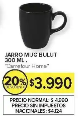 Carrefour Carrefour home jarro mug bulut oferta