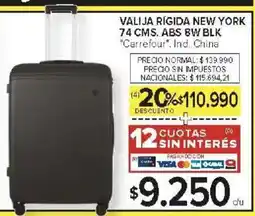 Carrefour Carrefour valija rígida new york oferta
