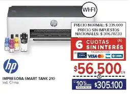 Carrefour Hp impresora smart tank 210 oferta