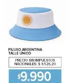 Carrefour Piluso argentina talle único oferta