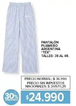Carrefour Tex pantalón pijamero argentina oferta