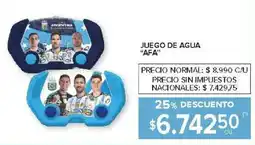 Carrefour Afa juego de agua oferta