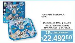 Carrefour Afa juego de mesa ludo oferta