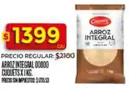 Supermercados DIA Cuquets arroz integral 00000 oferta