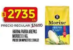 Supermercados DIA Morixe harina parra arepas oferta