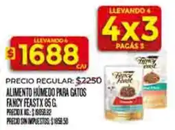Supermercados DIA Fancy feast alimento humedo para gatos oferta