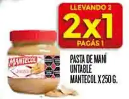 Supermercados DIA Mantecol pasta de mani untable oferta