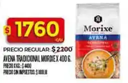 Supermercados DIA Morixe avena tradicional oferta