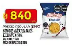 Supermercados DIA Exclusivo copos de maiz azucarados oferta