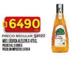 Supermercados DIA Aleluya miel liquida oferta