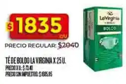Supermercados DIA La virginia té de boldo oferta