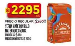 Supermercados DIA Mateando yerba mate con palo oferta