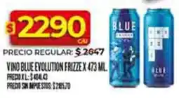 Supermercados DIA Blue vino evolution frizze oferta