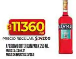 Supermercados DIA Campari aperitivo bitter oferta
