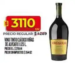 Supermercados DIA Viñas de alvear vino tinto clásico oferta