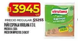 Supermercados DIA Virulana paño esponja oferta
