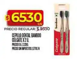 Supermercados DIA Colgate cepillo dental bamboo oferta