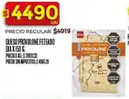 Supermercados DIA Dia queso provolone feteado oferta