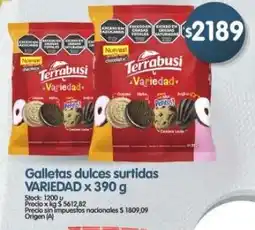 Supermercados Buenos Días Variedad galletas dulces surtidas oferta