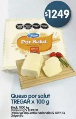 Supermercados Buenos Días Tregar queso por salut oferta