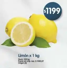 Supermercados Buenos Días Limón oferta