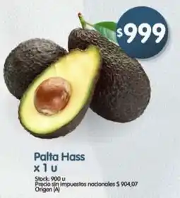 Supermercados Buenos Días Palta hass oferta