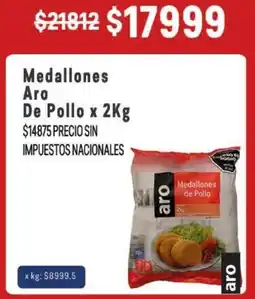 Makro Aro de pollo medallones oferta